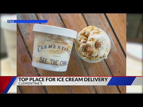 Clementine's makes USA Today's Top 10 list for best ice cream delivery