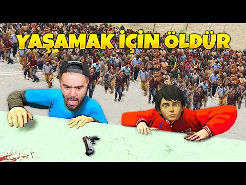 KARDEŞIM ILE BÜTÜN ZOMBILERDEN KAÇTIK YAŞAMAK IÇIN ÖLDÜR - GTA 5 MODS