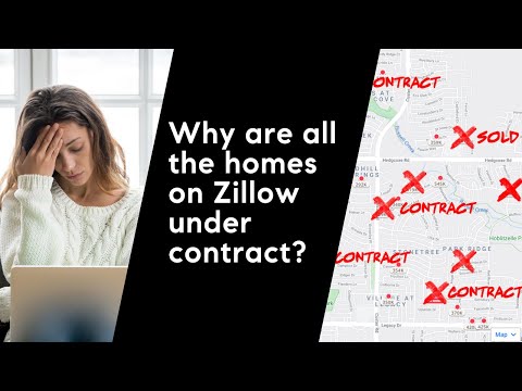 Why are all the Homes on Zillow Under Contract?