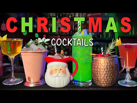 CHRISTMAS COCKTAILS 2024 | Over 25 Holiday Drink Recipes! ๐๐น