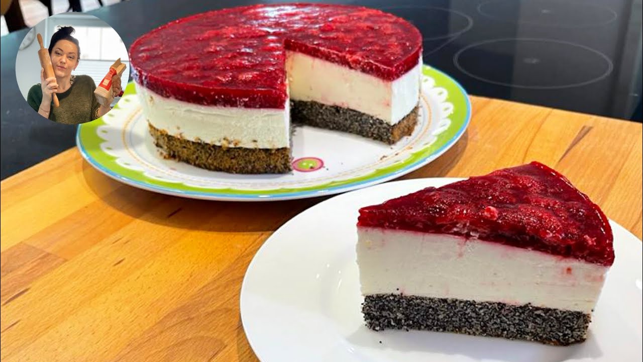 HIMBEER-QUARK-TORTE - Einfache Rezepte