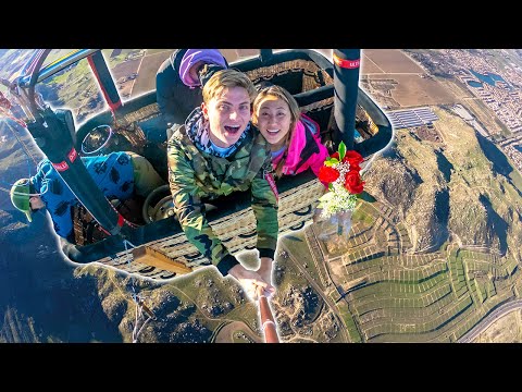 DONT LOOK DOWN!! (SCARY VALENTINES DATE WITH CARTER SHARER) Video