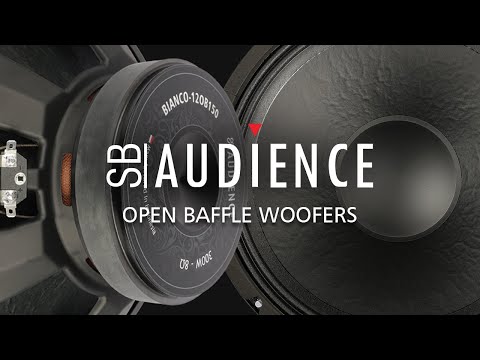 BIANCO 12OB150 & 15OB350, Open Baffle Woofers, SB Audience Product Video