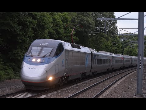 Amtrak Acela Horn Compilation!