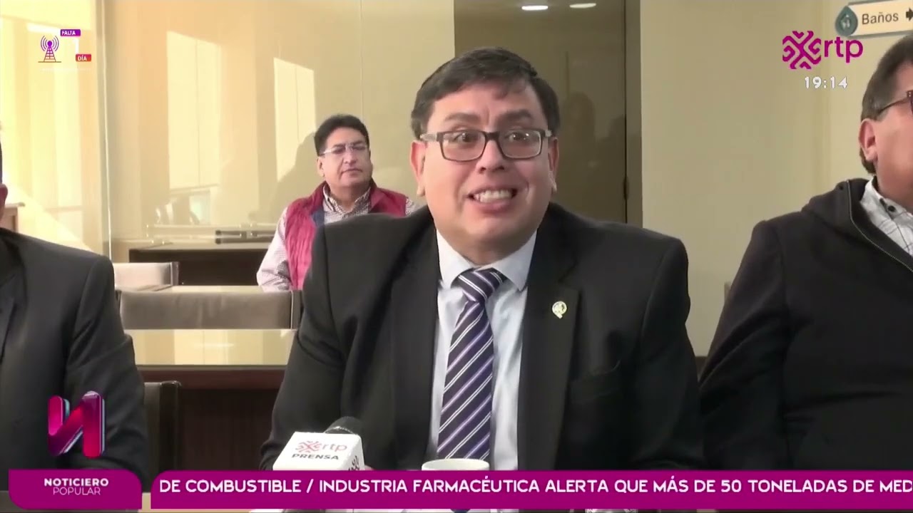 Conferencia de Prensa - Declaración de emergencia de la Seguridad Social de Corto Plazo de Bolivia.