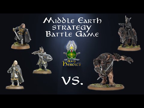 Minas Tirith vs The Black Gate Opens - 450pt MESBG Battle Report