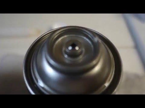 Can won't spray? Cold weather? Unclog the valve!