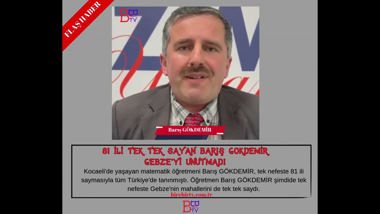 Barış Gökdemir Gebze'yi unutmadı