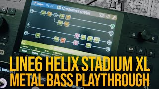 LINE 6 HELIX STADIUM XL ON BASS | Symphony of Sweden - Stand My Ground Live Playthrough