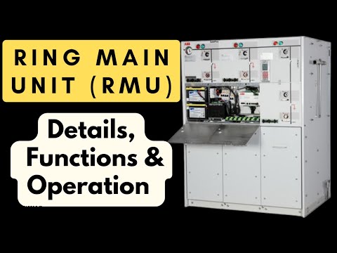 RMU Details. Ring Main Unit details, Functions, Operation.