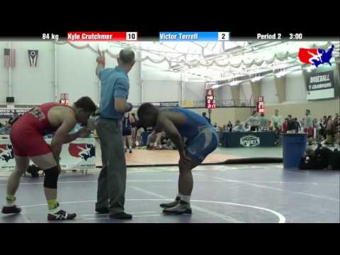 Kyle Crutchmer vs. Victor Terrell at 2013 ASICS University Nationals - FS