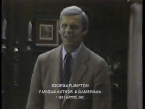 George Plimpton 1981 Mattel Intellivision Commercial
