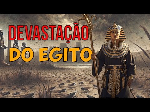 A Devastação das Pragas de Gafanhotos e Trevas