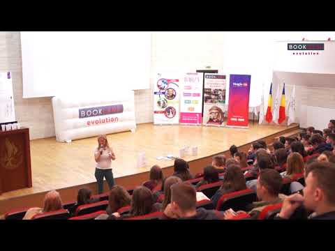 Andreea Roseti - la Conferintele BookLand Evolution – Sibiu 04.04.2019