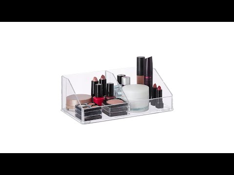 Make-up Organizer Kunststoff - 22 x 9 x 12 cm