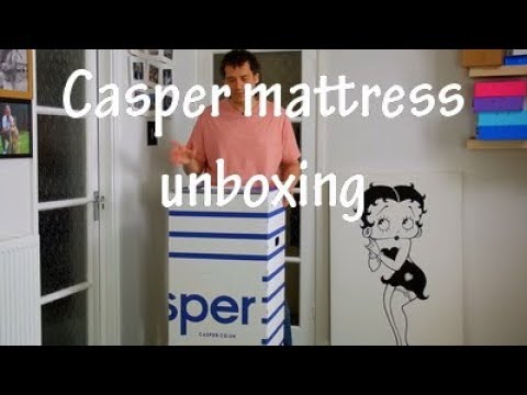unboxing my UK Casper mattress - 2017 - overview -and unboxing instructions - useful information