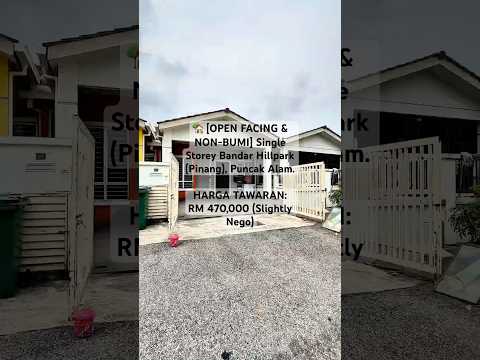 Facing Open Single Storey Bandar Hillpark (PINANG) Puncak Alam. video