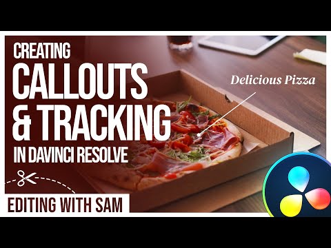 Callouts and How to Track them in DaVinci Resolve | How to Create & Track Callouts DaVinci Resolve