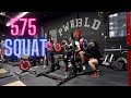 575 SQUAT@18 YEARS OLD@189LBS