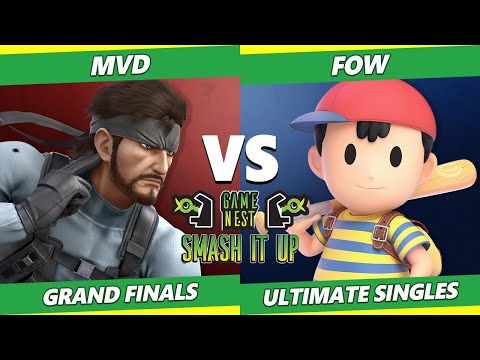 Smash It Up 22 GRAND FINALS - MVD (Snake) Vs. FOW (Ness) - SSBU Ultimate Tournament