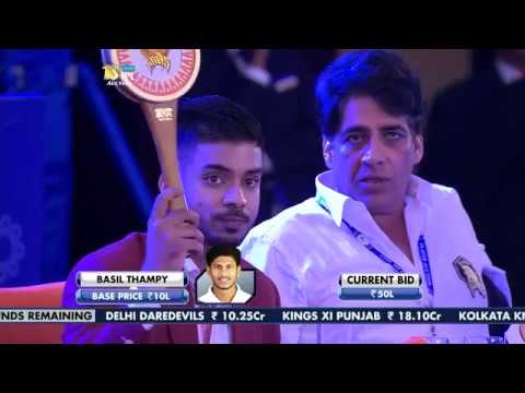 VIVO IPL Player Auction 2017- Gujarat Lions