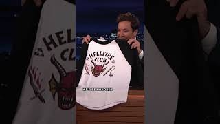 #JosephQuinn makes Jimmy an honorary member of Hellfire Club. #StrangerThings #shorts