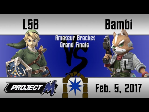 Project M @ DVG #1 - LSB (Link) vs Bambi (Fox) - Amateur Bracket Grand Finals