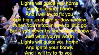 Matt McAndrew-Fix You-The Voice 7[Lyrics]