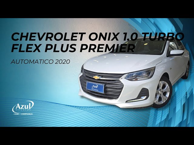 Vídeo CHEVROLET ONIX 1.0 TURBO FLEX PLUS PREMIER AUTOMÁTICO