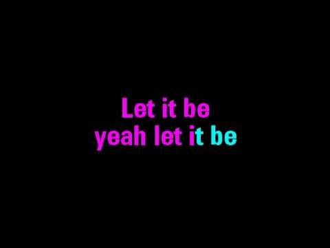 The Beatles - Let it Be (Karaoke) Backing Track