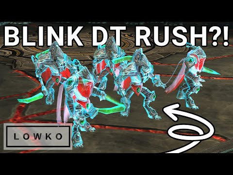 StarCraft 2: Blink DARK TEMPLAR Rush vs Reynor!