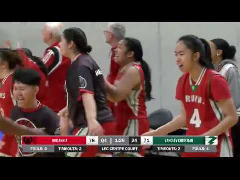 2020 BC Secondary School 2A Girls Basketball Final   Highlights