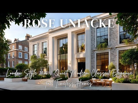 Rose Uniacke London Style 2026  Quiet Modern Classic Elegance for Timeless Homes