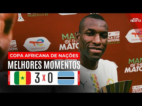 SENEGAL VENCE BOTSUANA NA ESTREIA COM GOLS DE NICOLAS JACKSON! | COPA AFRICANA DE NAÇÕES