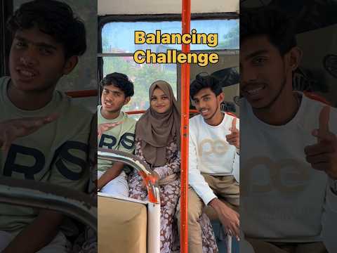 Siblings Challenge😂 Part-51🤣 #shorts #youtubeshorts #trending #siblings #challenge #bus #viral