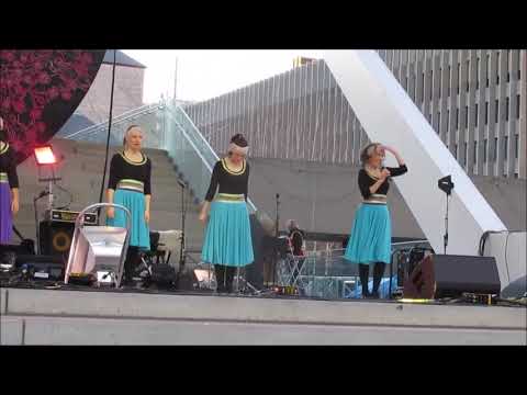 Toronto Cavalcade of Lights ft Nirkoda Israeli Dancers of Toronto Dance Lesson