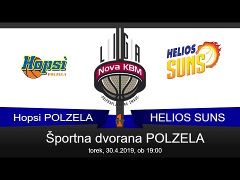 Hopsi POLZELA : HELIOS SUNS, ČETRTFINALE 1. tekma