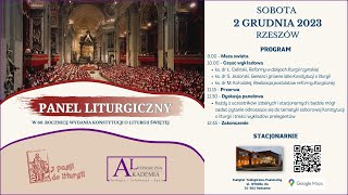 Panel liturgiczny Sacrosanctum Concilium (ks. Ł. Celiński, ks. S. Jeziorski, ks. M. Kołodziej)