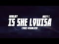VIDEO Hanu Jay Is She Louisa Feat Nasty C Lyrics Visualizer