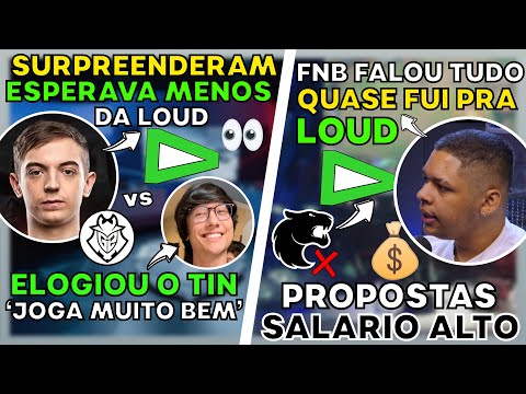 G2 CAPS ELOGIA O TINOWS ! FNB QUASE FOI PRA LOUD ?!