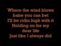 The Wind Official lyrics- Zac Brown Band