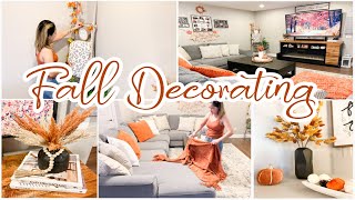 FALL CLEAN AND DECORATE WITH ME | FALL DECOR 2022 | FALL DECORATE WITH ME | COZY FALL DECORATING