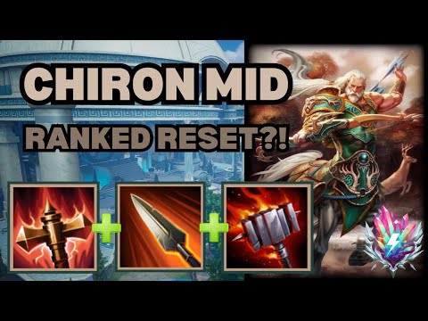 NEW GOD, SAME RANKED DOMINATION! - Chiron Deity Mid Smite 2 Gameplay