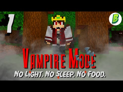 The HARDEST Way To Play Minecraft, "Vampire Mode" (challenge)