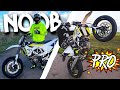 How I Learned To Wheelie In 7 Days 😱 Motorcycle Wheelie Progression!