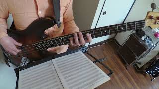 Wilson Pickett - I&#39;m A Midnight Mover (bass cover)