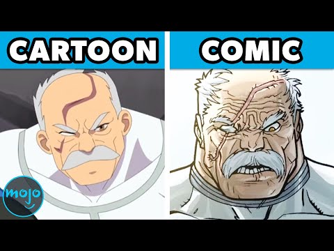 無敵漫畫與電視劇的 30 個終極差異！ (Top 30 Differences Between the Invincible Comic and TV Show)