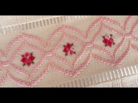 #155 Ponto Reto com Ilhós - Pura delicadeza