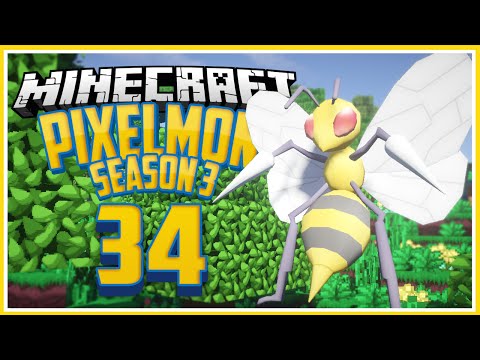 Minecraft Pixelmon Season 3: Episode 34 - BUG COLLECTION!!