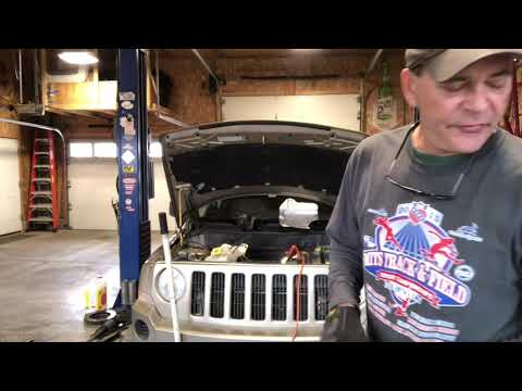 2009 Jeep Patriot Exhaust Manifold (Manivertor) removal